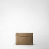 4-CARD HOLDER IN CACHEMIRE LEATHER Beige