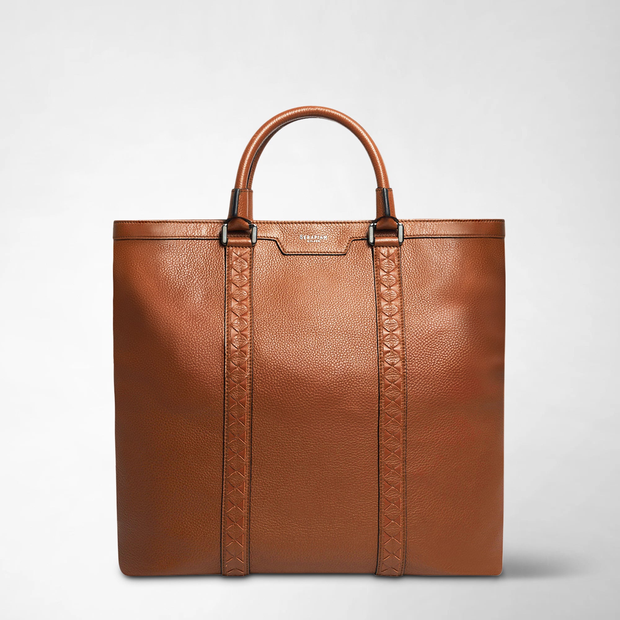 トートバッグ SERAPIAN SECRET TOTE BAG IN CACHEMIRE LEATHER SECRET TOTE BAG IN CACHEMIRE LEATHER – Serapian Boutique Online