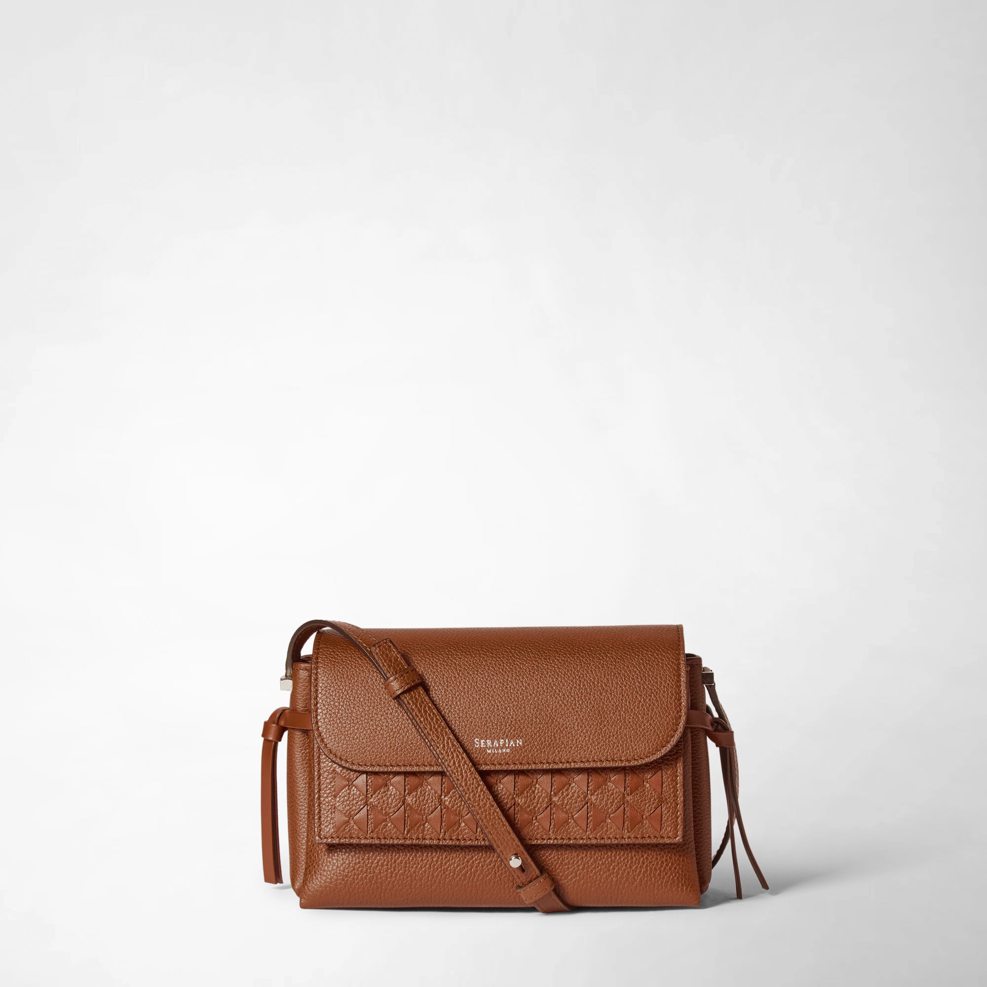 MARO CROSSBODY BAG IN CACHEMIRE LEATHER AND MOSAICO