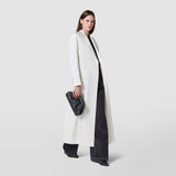 Secret clutch bag in mosaico microchain - black