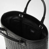 Borsa tote da giorno in mosaico - black