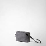 2-in-1 clutch in mosaico - shadow