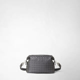 2-in-1 clutch in mosaico - shadow