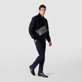 2-in-1 clutch in mosaico - shadow