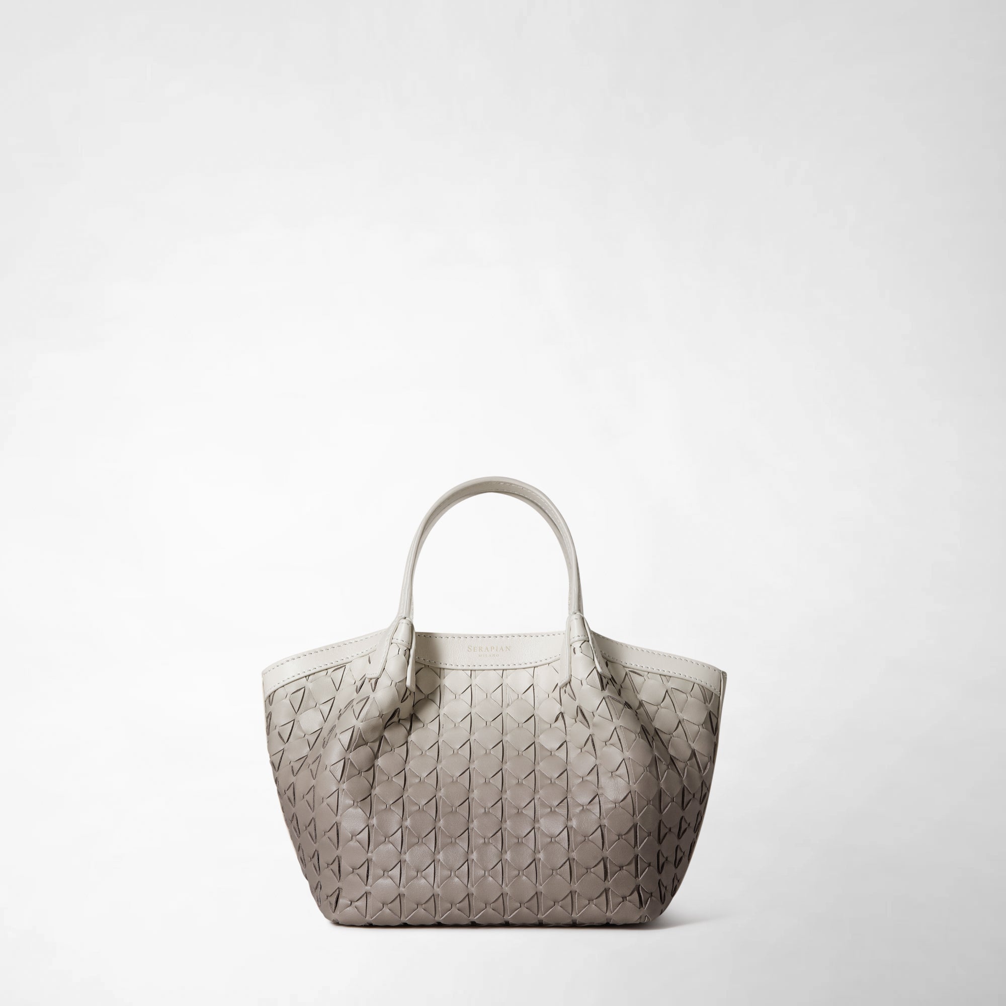 MOSAICOレザー製ミニSECRETバッグ シェイデッドサハラ