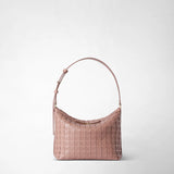 Kleine schultertasche ani aus mosaico - blush
