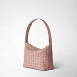 Kleine schultertasche ani aus mosaico - blush