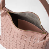 Kleine schultertasche ani aus mosaico - blush