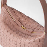 Kleine schultertasche ani aus mosaico - blush
