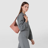 Kleine schultertasche ani aus mosaico - blush