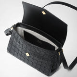 Borsa a tracolla in mosaico - black