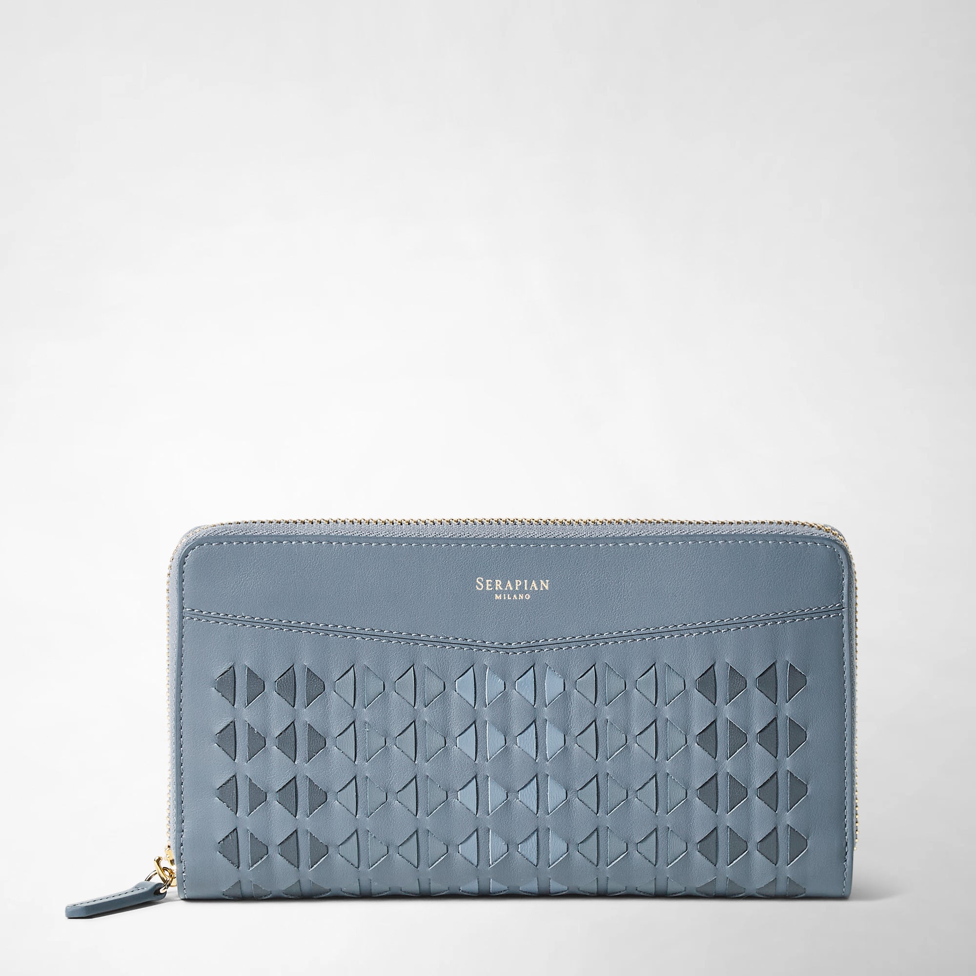 ZIP-AROUND WALLET IN MOSAICO