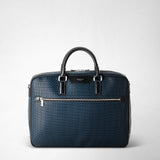 Borsa business slim in stepan - ocean blue/black