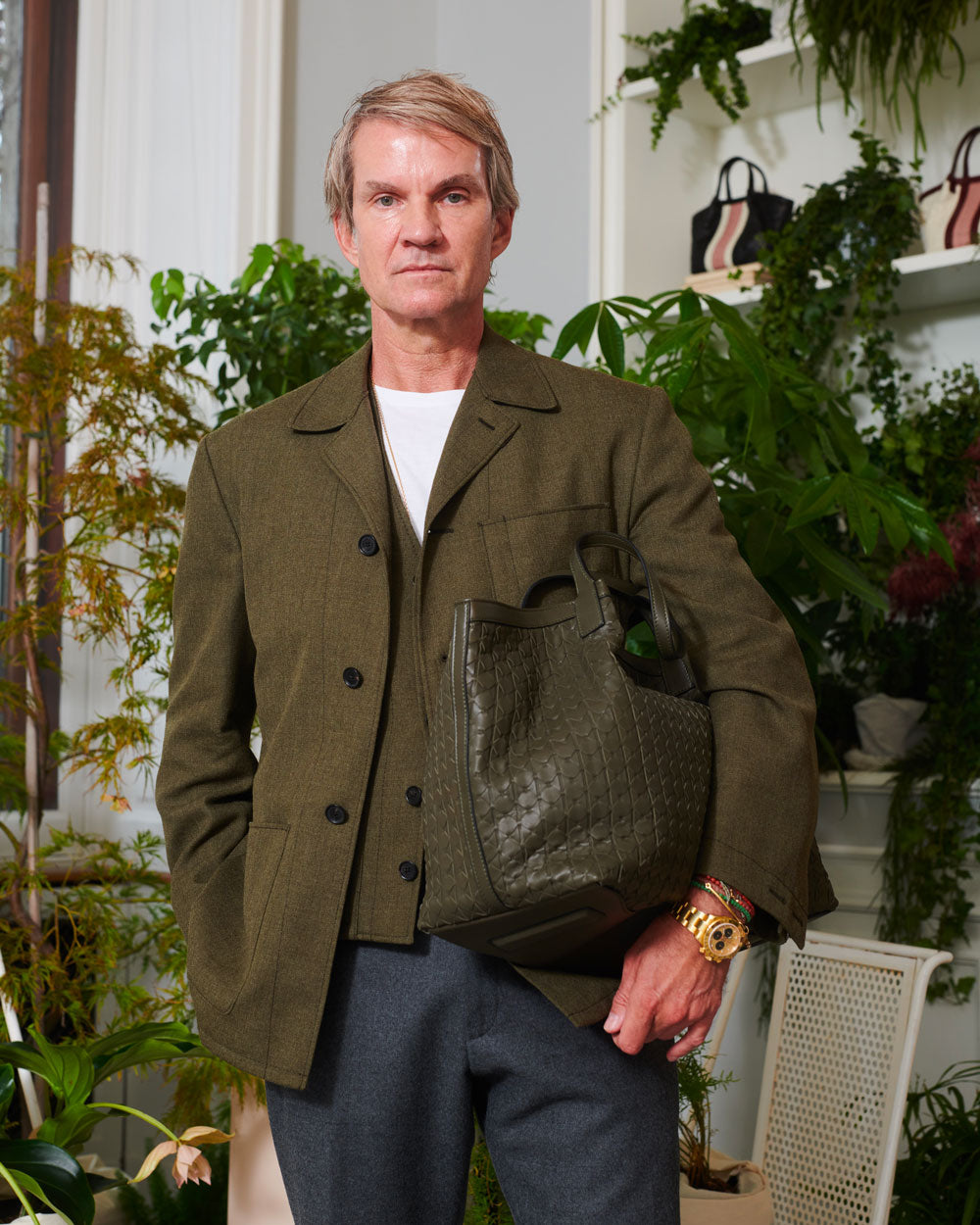 Secret Tote Bag in Mosaico - Serapian