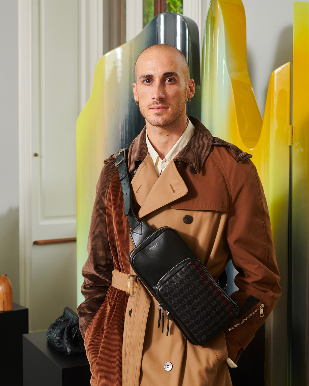 Sling Backpack in Mosaico - Serapian