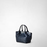 Mini secret bag in mosaico - midnight blue