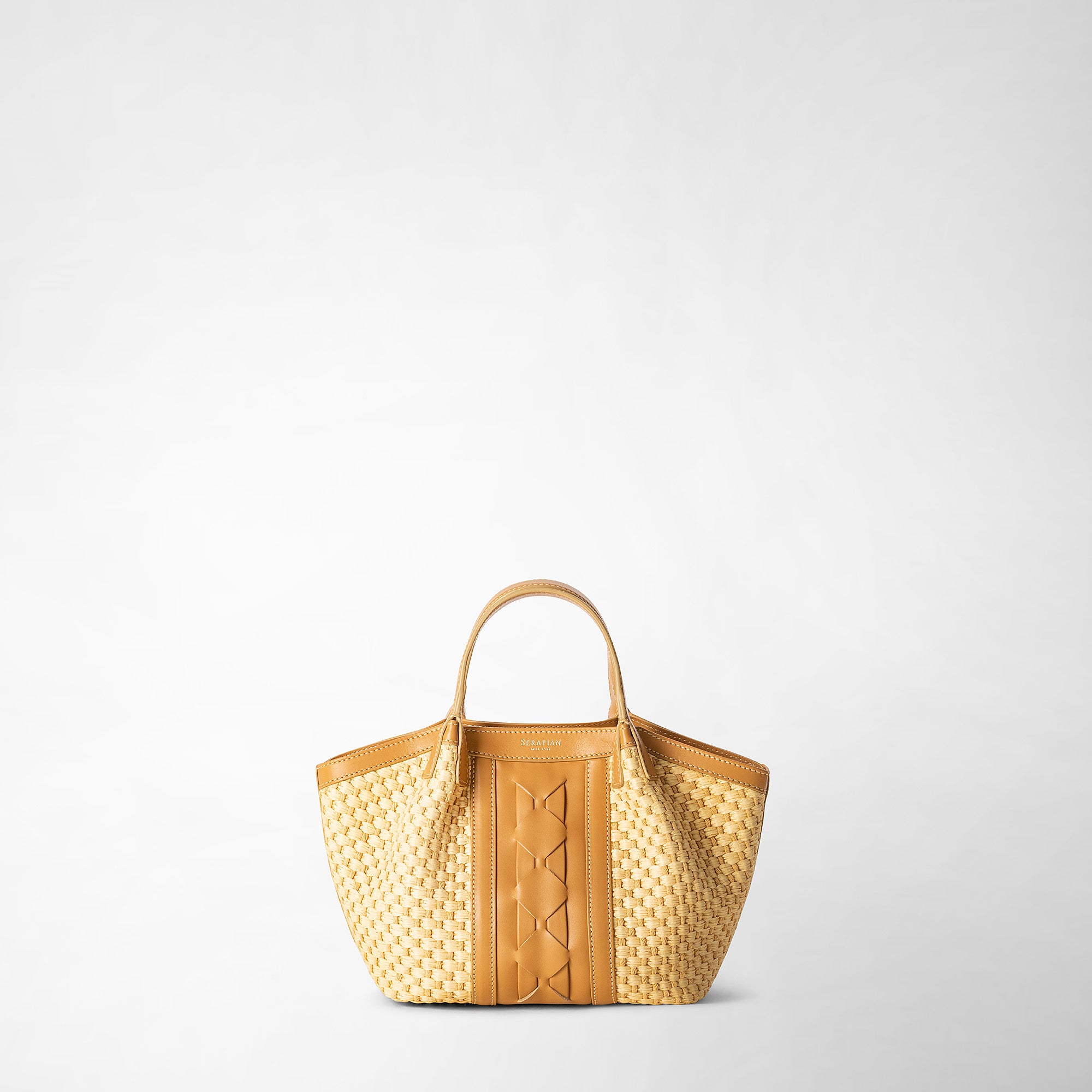 Luxury leather and canvas mini bags for women Serapian Boutique Online