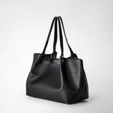 Small secret tote bag in stepan - black/eclipse black