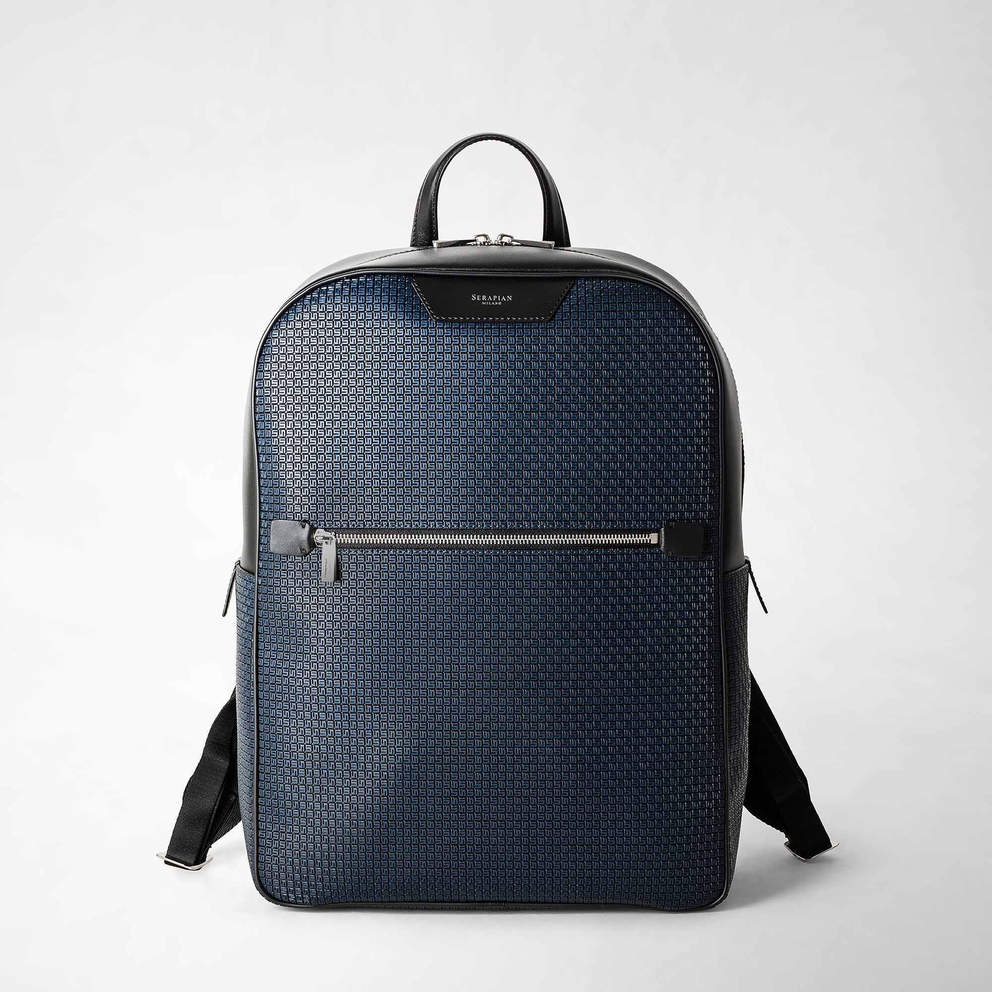 Backpack in stepan ocean blue and black