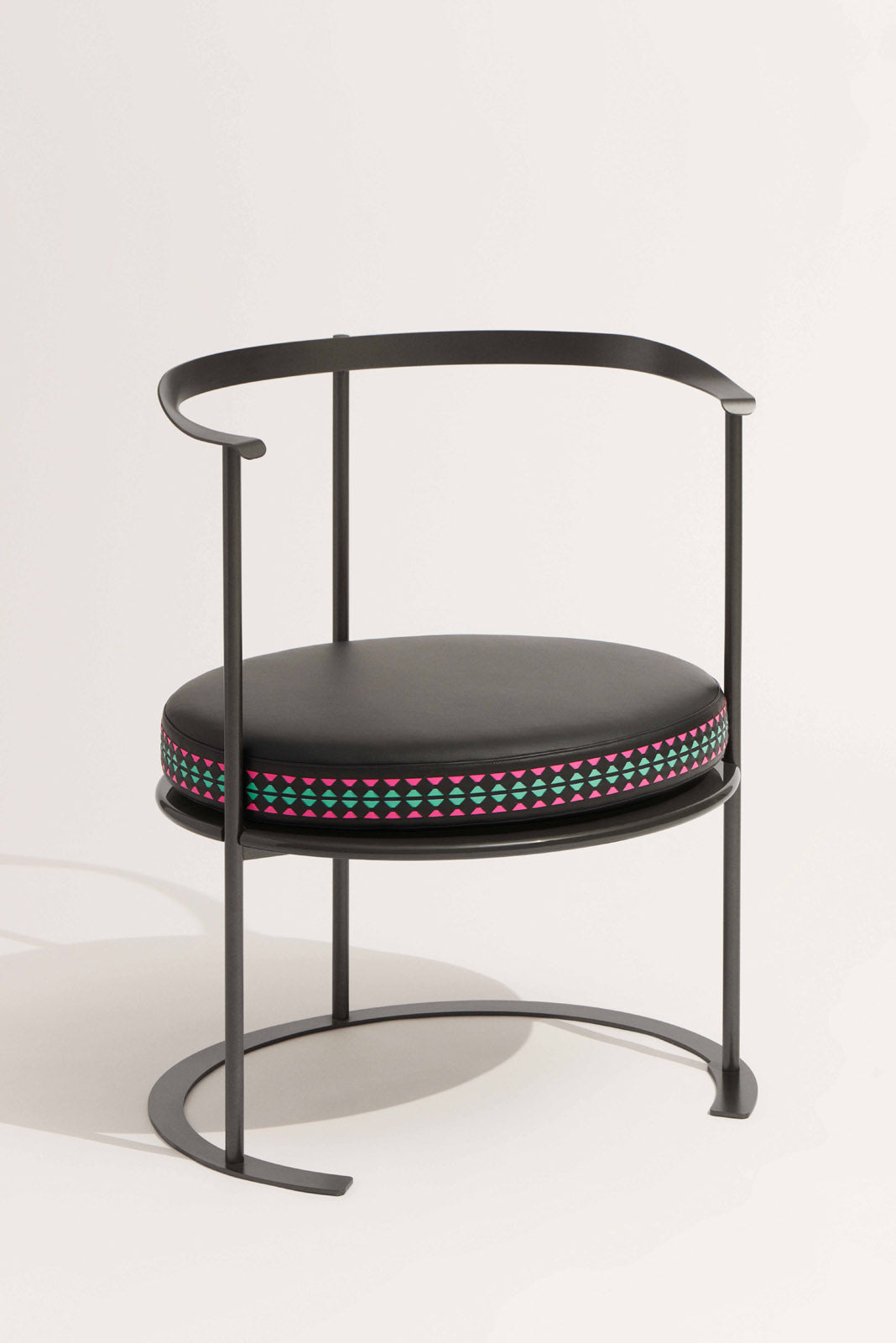 Catilina Chair With  Bespoke Mosaico Cushions - Serapian and Azucena