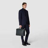 LARGE BRIEFCASE IN CACHEMIRE LEATHER