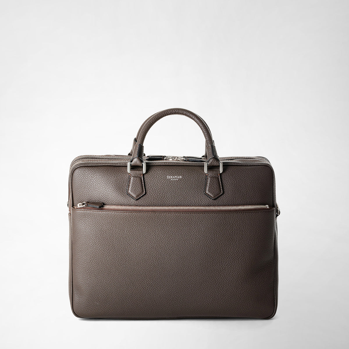 Medium Weekender in Espresso Tumbled Calfskin