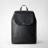 DAY BACKPACK IN CACHEMIRE LEATHER Black