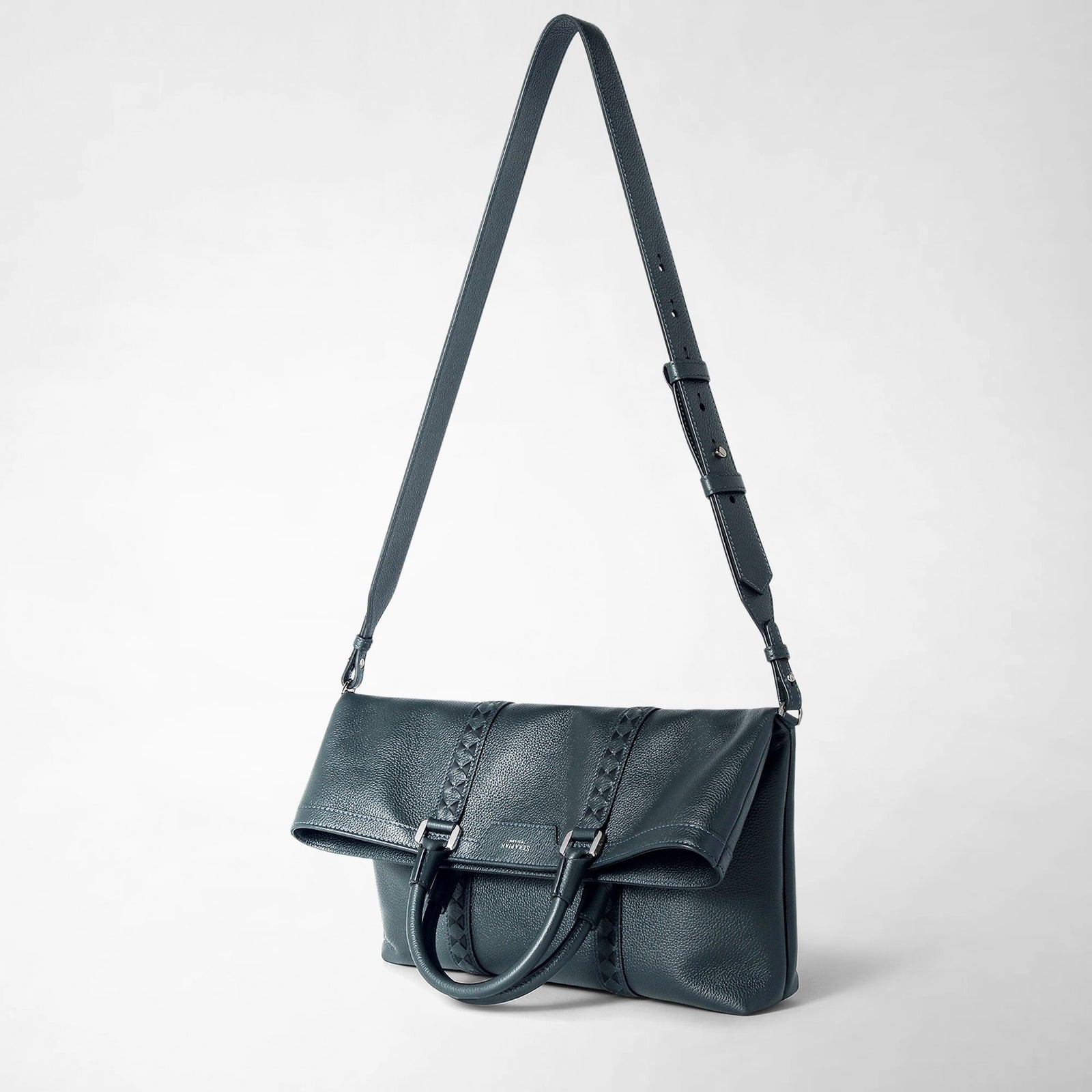 ブルーのメンズトートバッグ