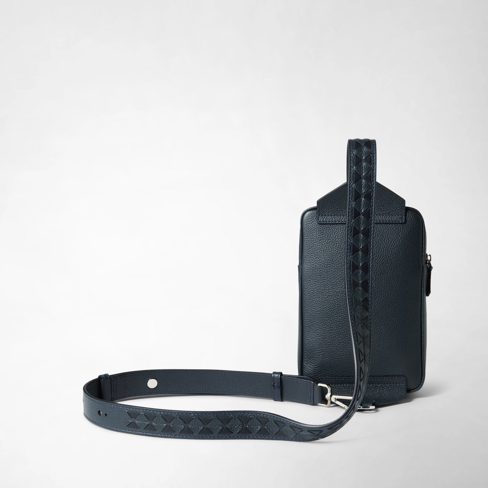 SLING BACKPACK IN CACHEMIRE LEATHER AND MOSAICO