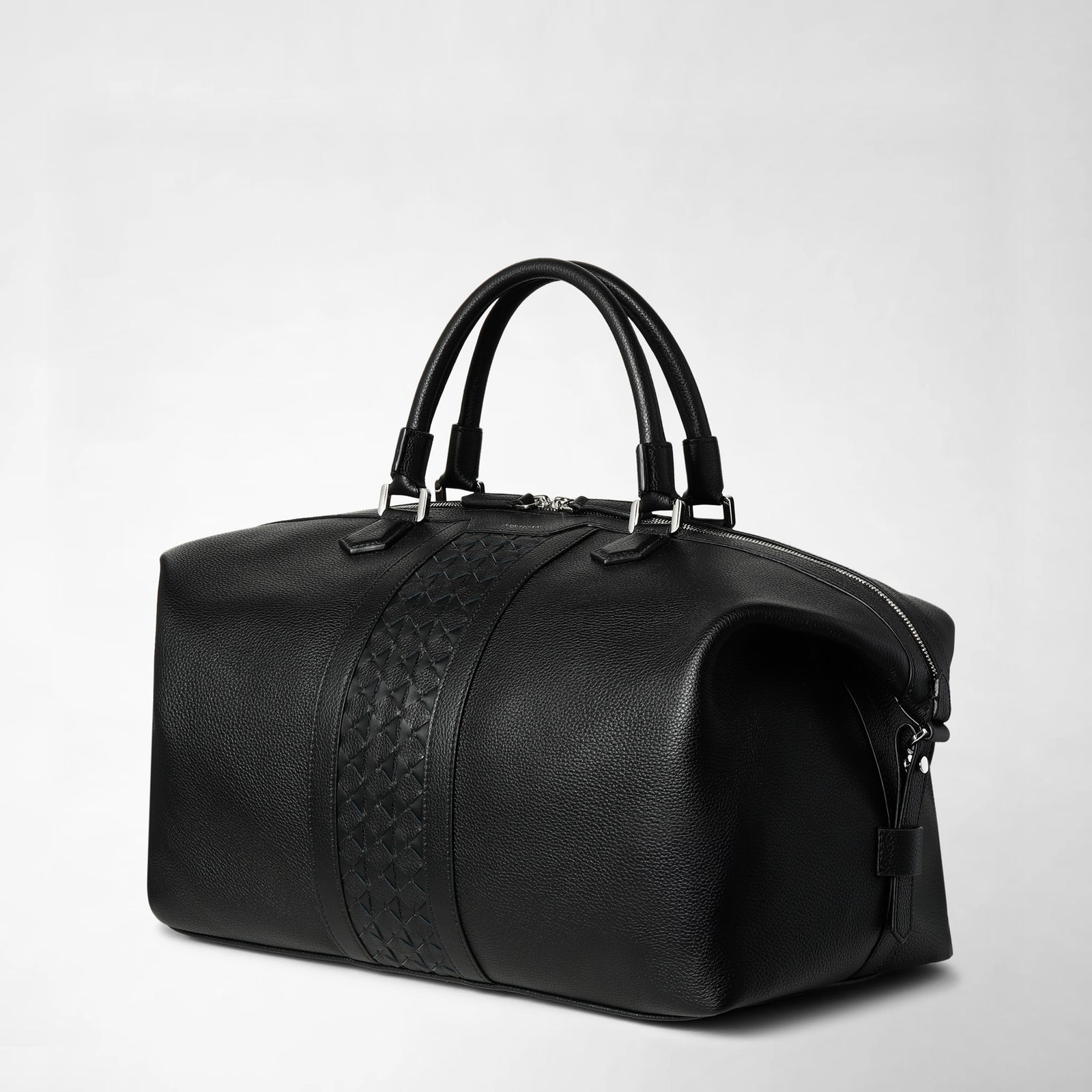 Serapian Travel Bag In Cachemire Leather And Mosaico, Man