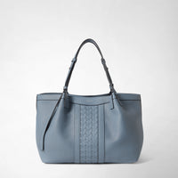 SMALL SECRET TOTE BAG IN CACHEMIRE LEATHER AND MOSAICO