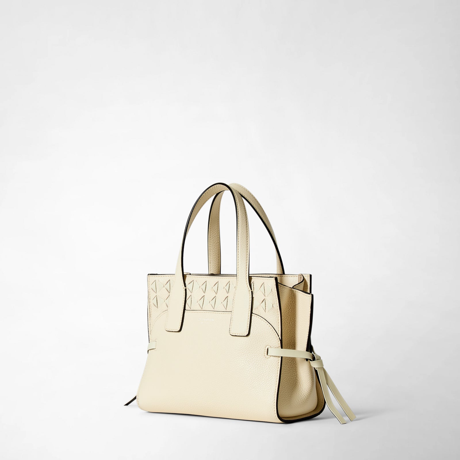 SMALL MARO BAG IN CACHEMIRE LEATHER AND MOSAICO