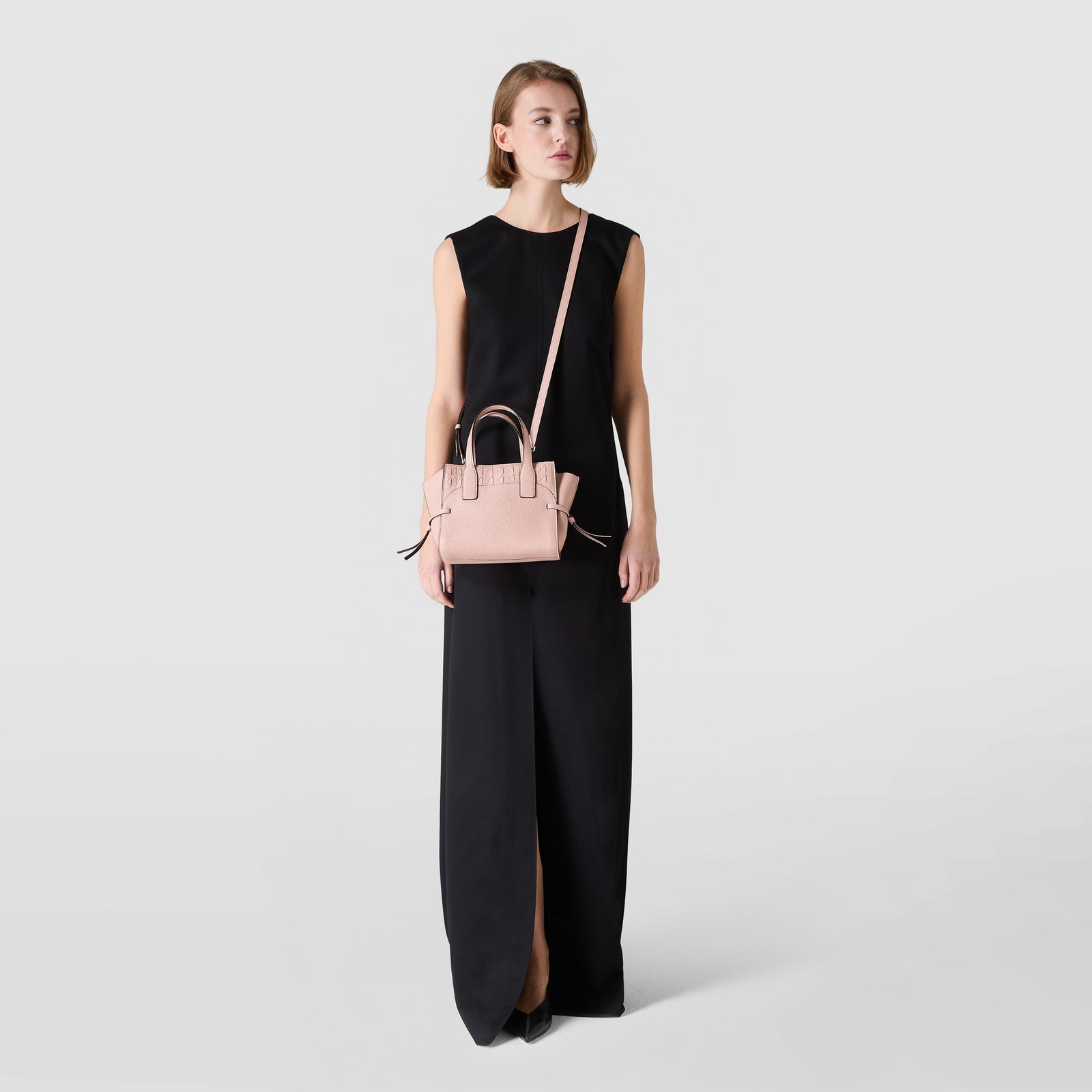 SMALL MARO BAG IN CACHEMIRE LEATHER AND MOSAICO