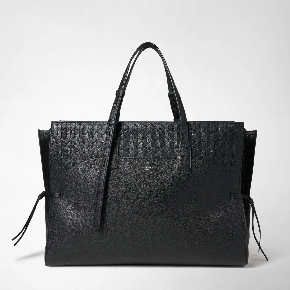 SERAPIAN トート V Black/Cuoio SRCMOWLL684532A001_01.jpg?v=