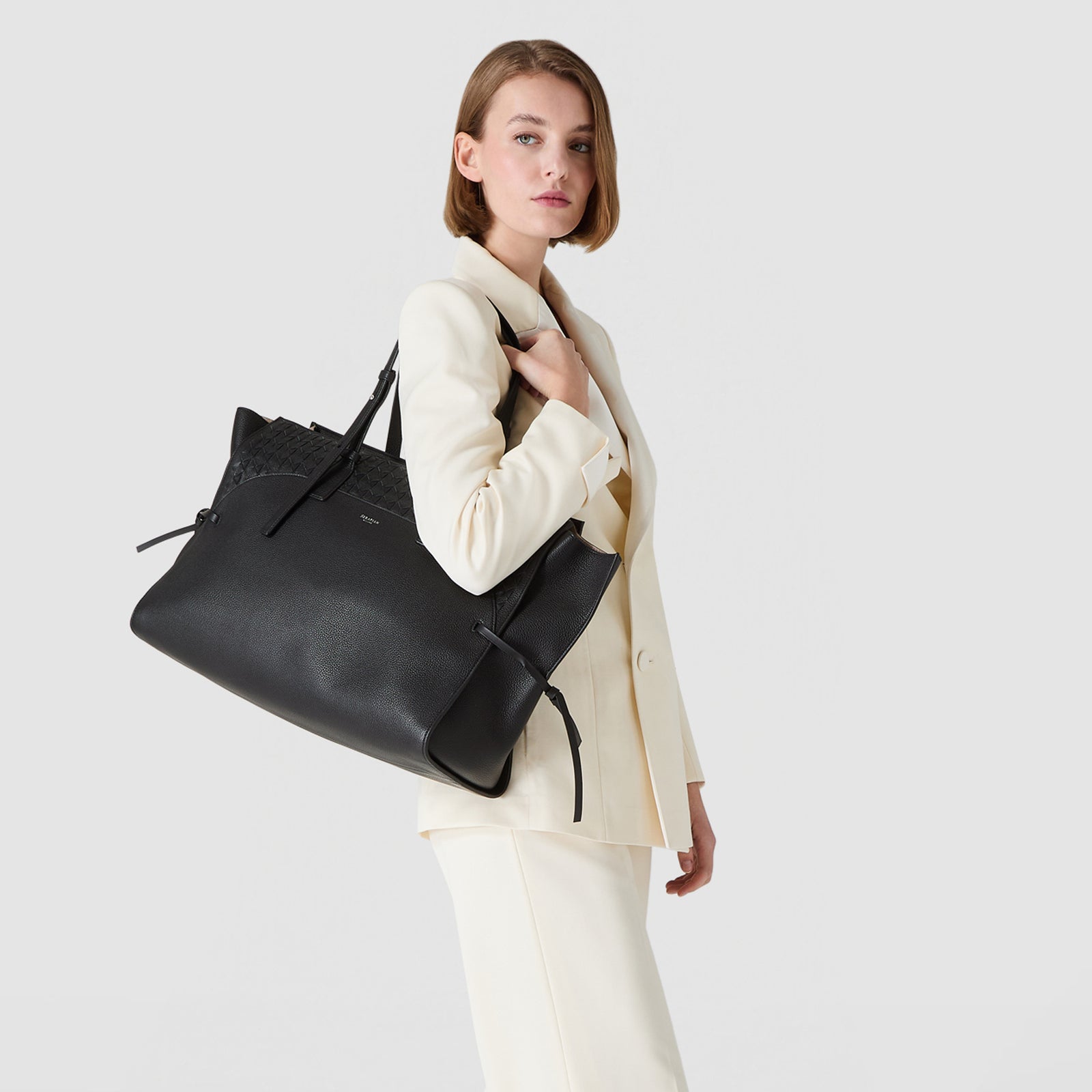 MAXI MARO BAG IN CACHEMIRE LEATHER AND MOSAICO