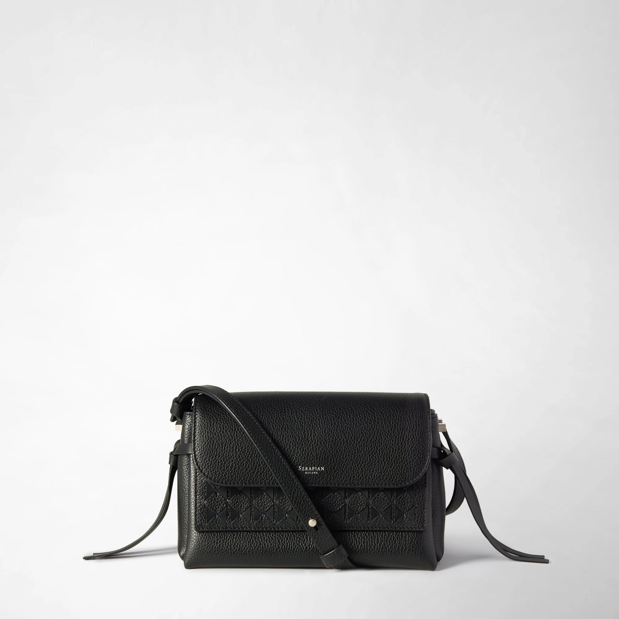 MARO CROSSBODY BAG IN CACHEMIRE LEATHER AND MOSAICO