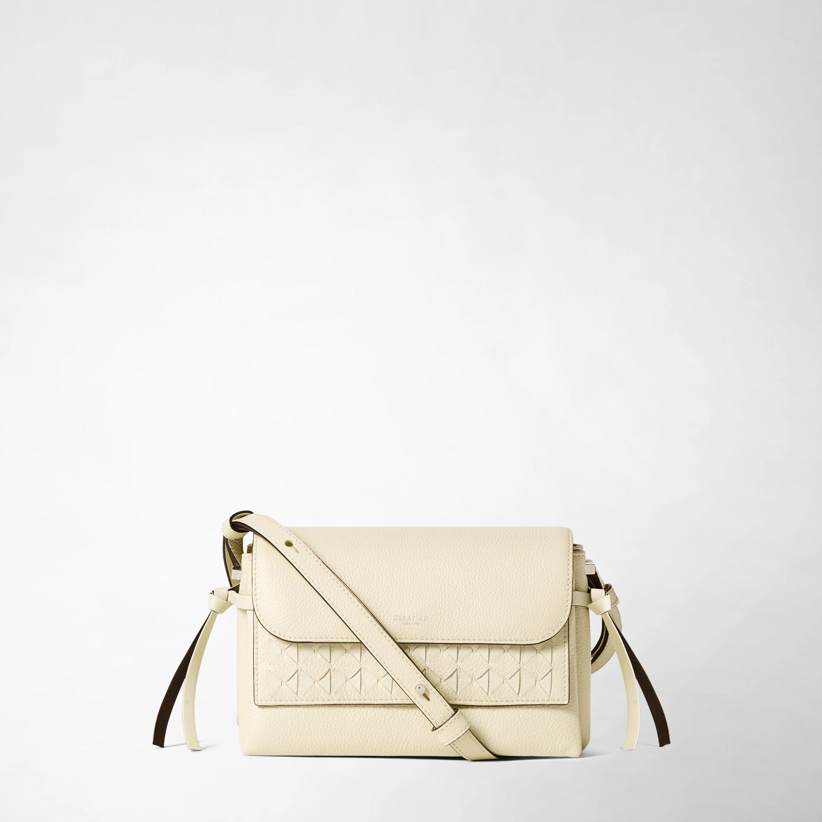 MARO CROSSBODY BAG IN CACHEMIRE LEATHER AND MOSAICO