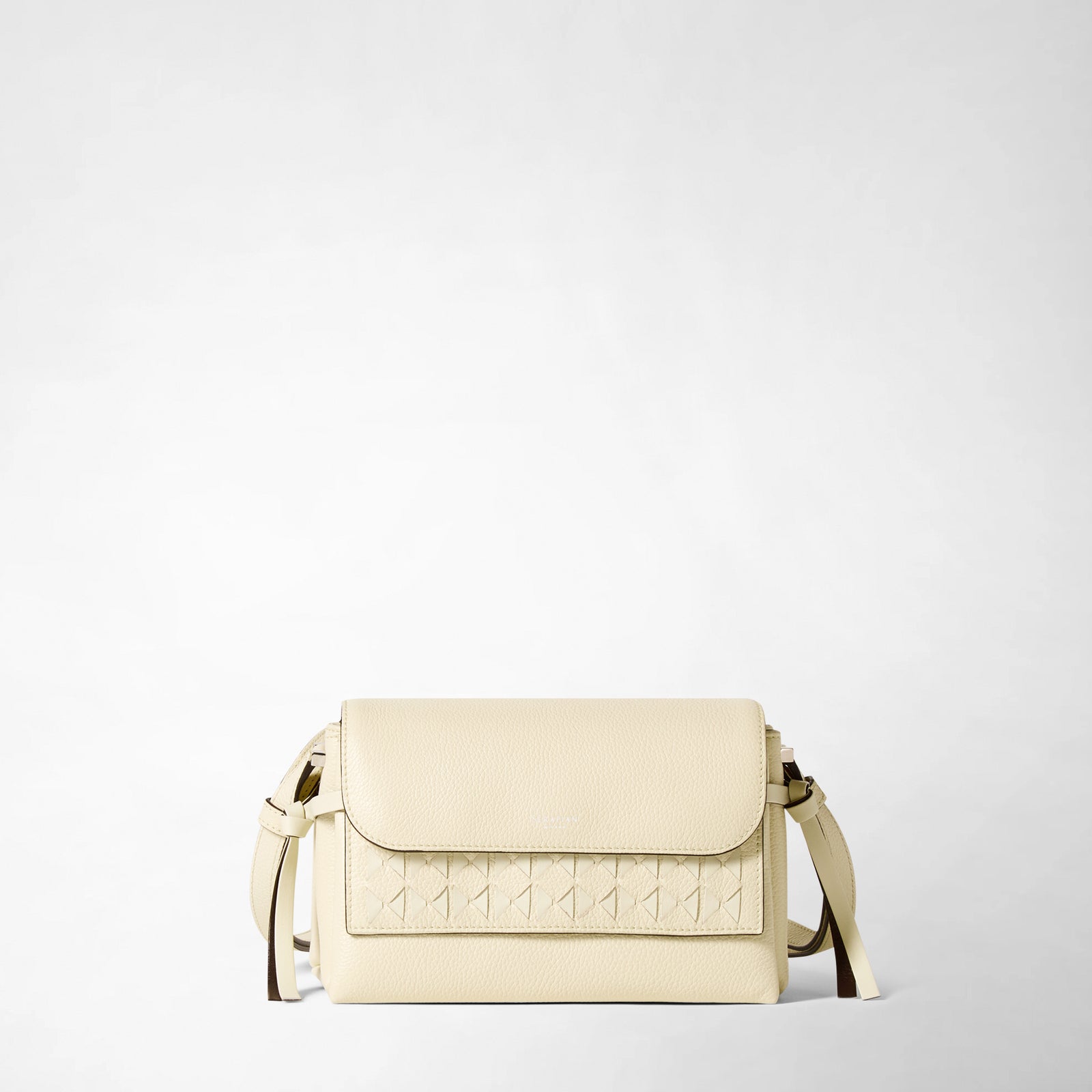 MARO CROSSBODY BAG IN CACHEMIRE LEATHER AND MOSAICO