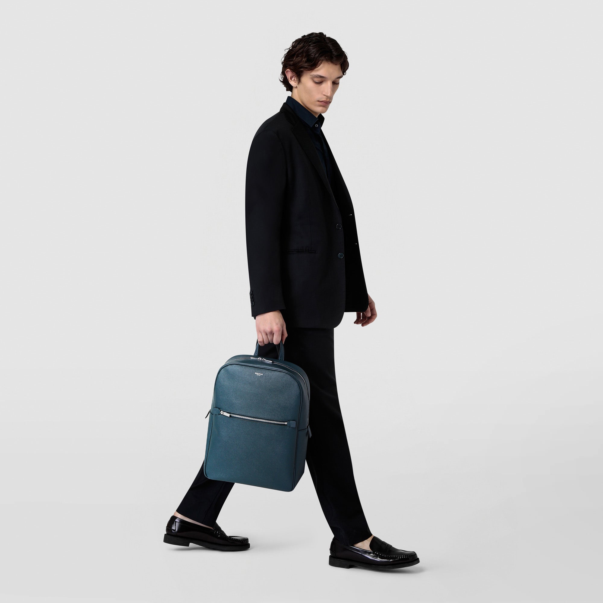 BACKPACK IN EVOLUZIONE LEATHER – Serapian Boutique Online
