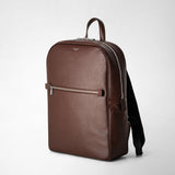 Backpack in evoluzione leather - burgundy