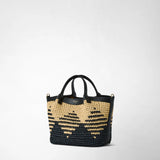 BORSA SECRET MINI IN RAFIA