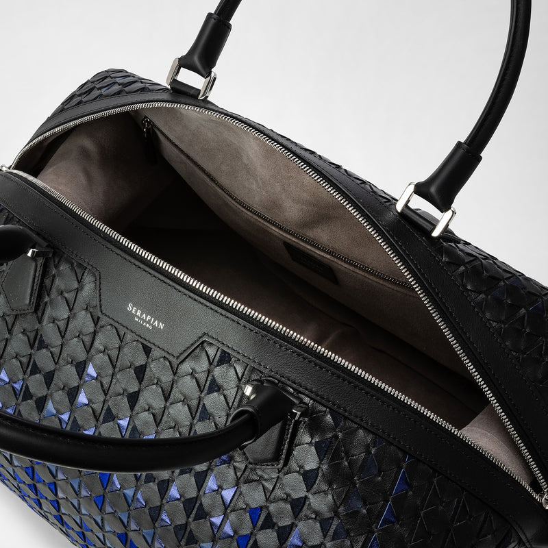 Sac de voyage en mosaico mestieri d'arte - riflessi blue