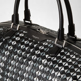 Travel bag in mosaico mestieri d'arte - black/grey