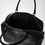 Mosaico mestieri d'arte製トラベルバッグ - black/off-white