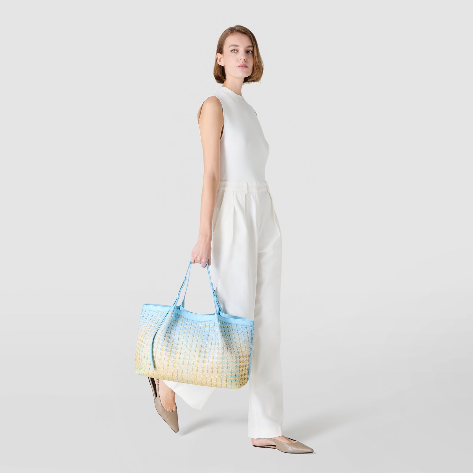 SECRET TOTE BAG IN MOSAICO MESTIERI D'ARTE