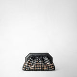 Secret clutch bag in mosaico mestieri d'arte - riflessi black