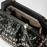 Secret clutch bag in mosaico mestieri d'arte - riflessi black