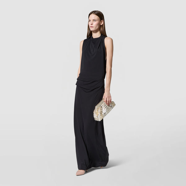 Secret clutch bag in mosaico mestieri d'arte - light gold