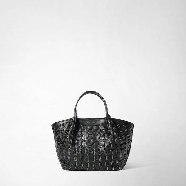 Mosaico microchain製ミニsecretバッグ - black