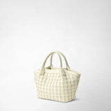 MINI SECRET BAG IN MOSAICO MICROCHAIN